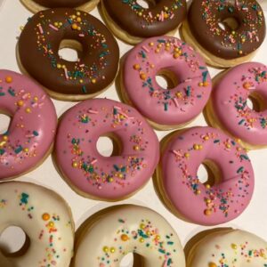 Donut met sprinkles