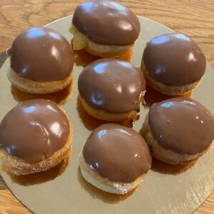 Puddingbol chocolade